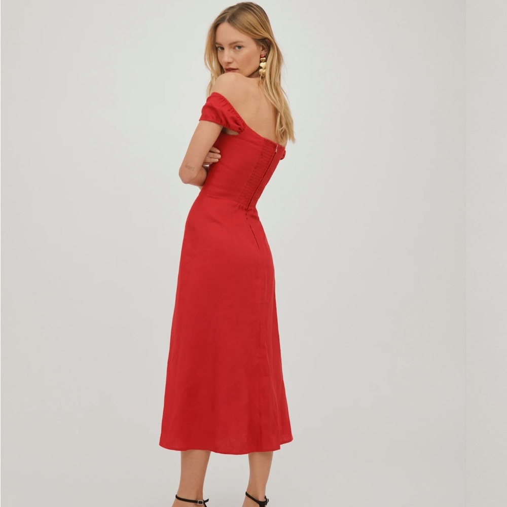 Bridgton Linen Dress from reformation. Absolutely beautiful!